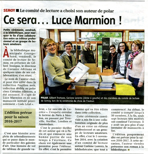 La Rep Semoy 8 mars 2016